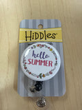 Hiddles Badge Reels - Hello Summer