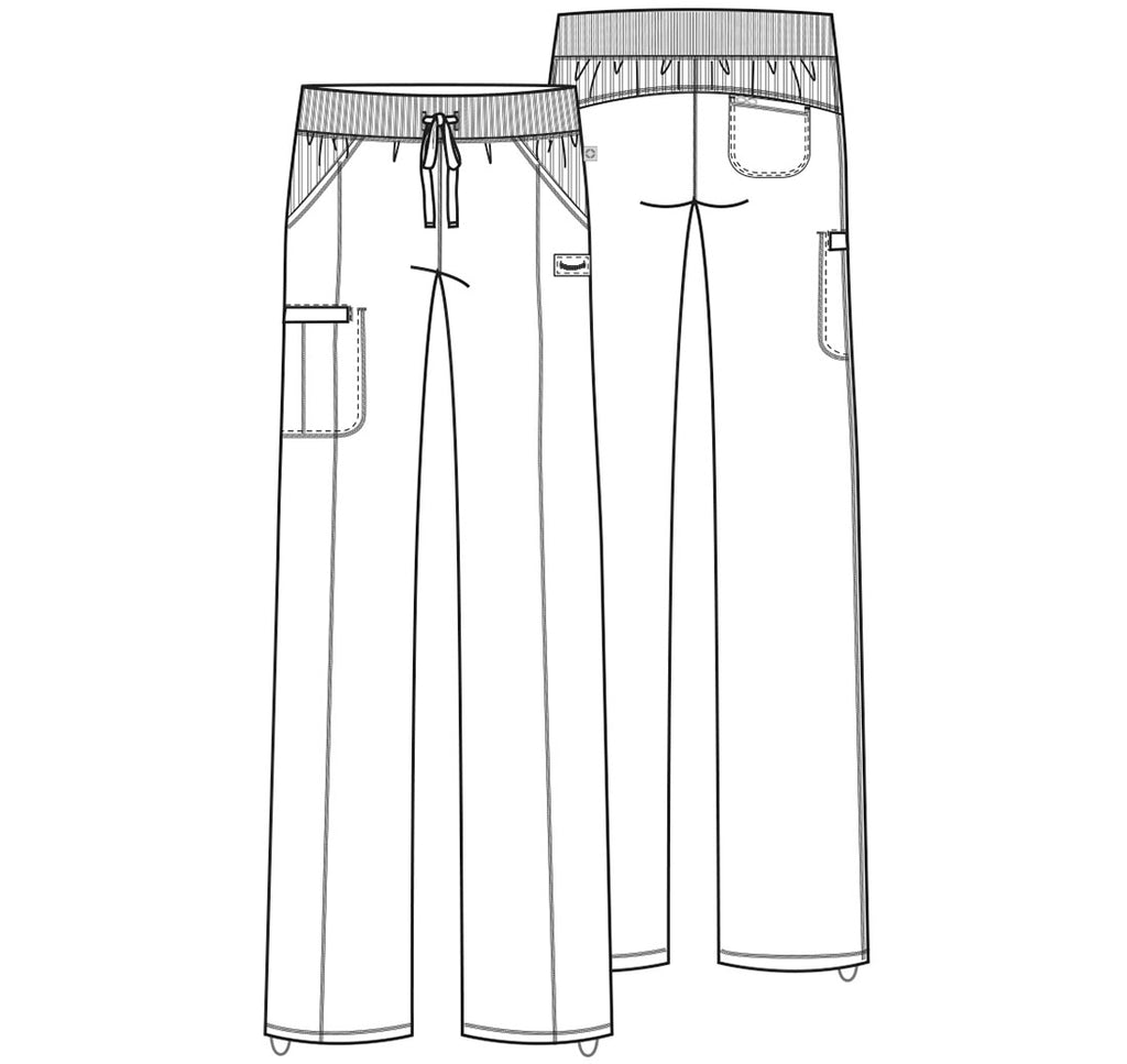 1123A Infinity Straight Leg Drawstring Pant