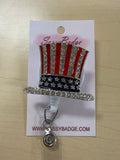 Sassy Badge - UNCLE SAM HAT