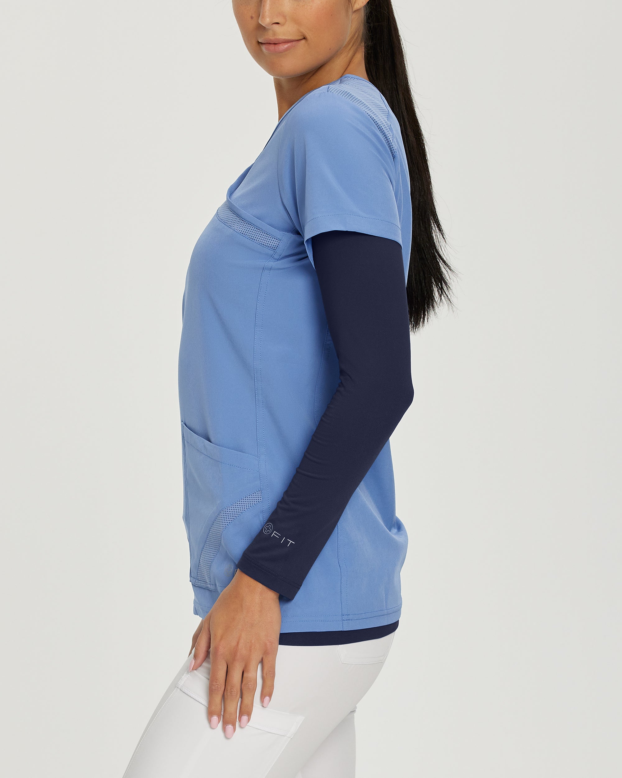 WC207 White Cross Fit Women's Long-Sleeve Tee (Undershirt)