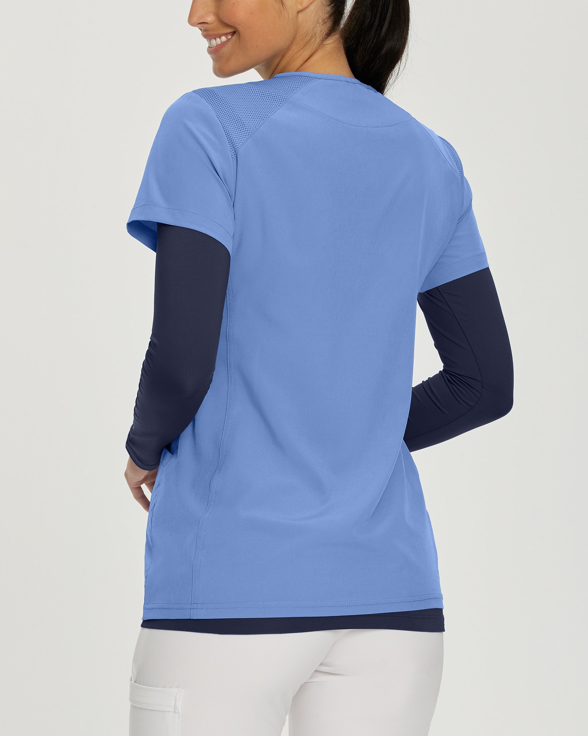 WC207 White Cross Fit Women's Long-Sleeve Tee (Undershirt)
