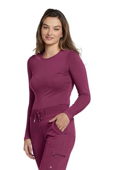 WC207 White Cross Fit Women's Long-Sleeve Tee (Undershirt)
