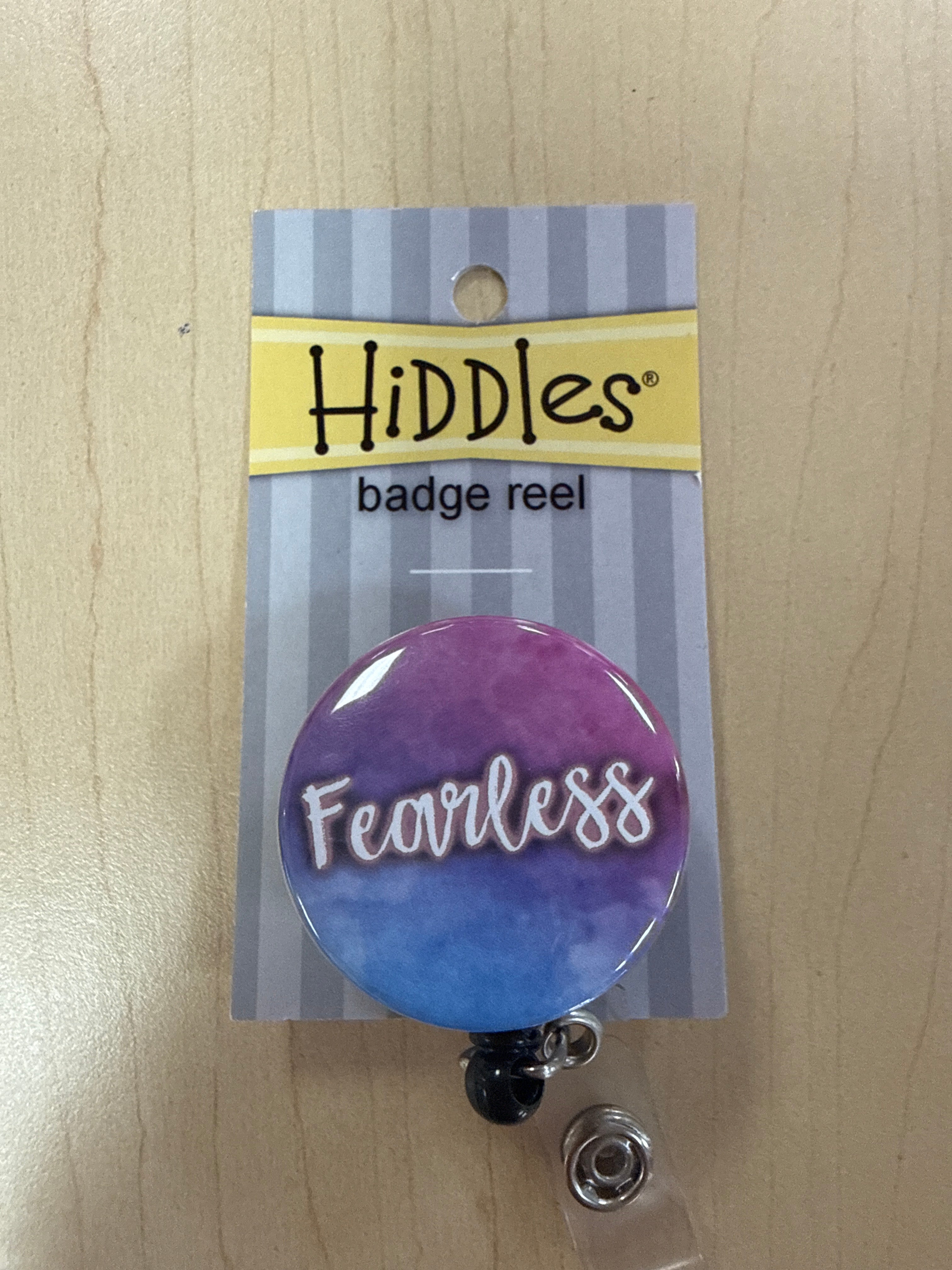 Hiddles Badge Reels - Fearless l