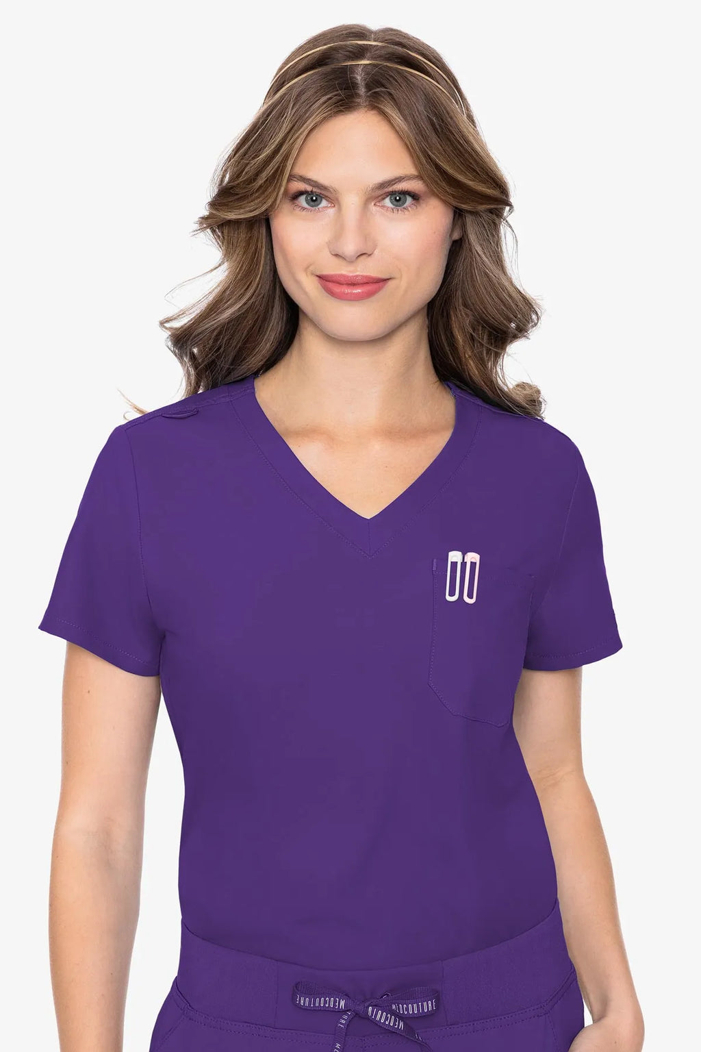 2432 Med Couture Insight One Pkt Top