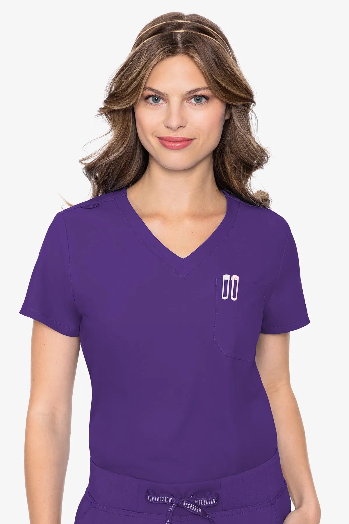 2432 Med Couture Insight One Pkt Top
