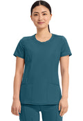 2624A Infinity Round Neck Top 2 Pkt Top