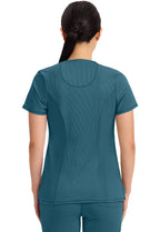 2624A Infinity Round Neck Top 2 Pkt Top