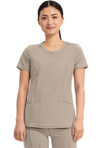 2624A Infinity Round Neck Top 2 Pkt Top