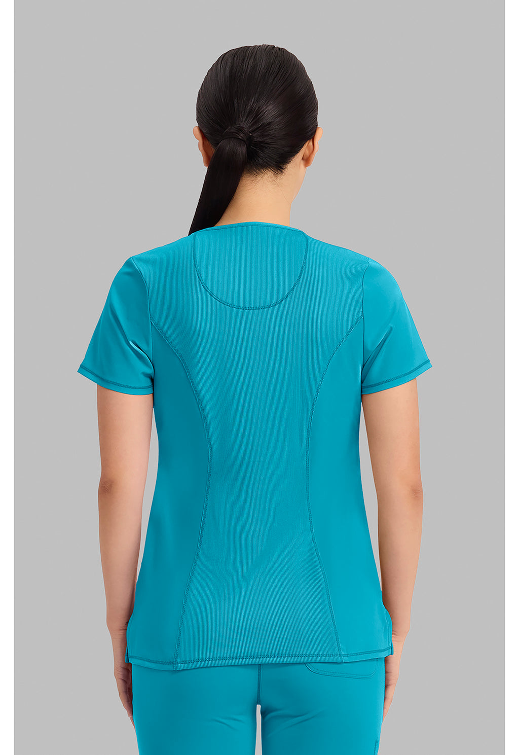 2624A Infinity Round Neck Top 2 Pkt Top