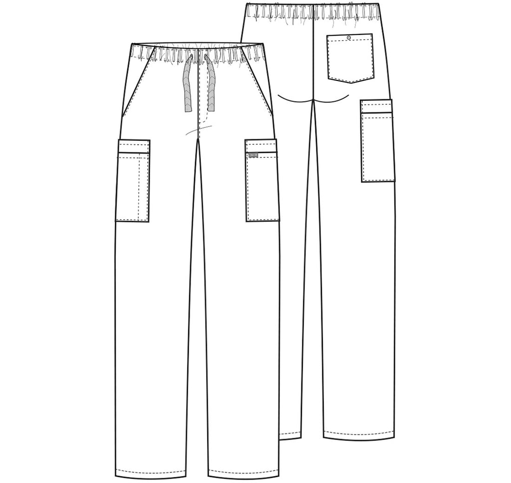 4000 Cherokee WW Men's Fly Front Cargo Pant