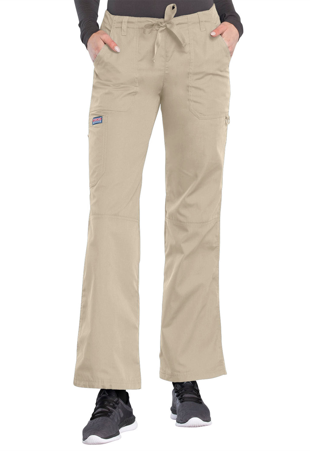 4020 Cherokee WW Womens Drawstring Cargo Pant - DC