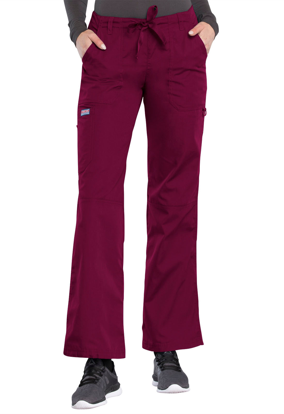 4020 Cherokee WW Womens Drawstring Cargo Pant - DC
