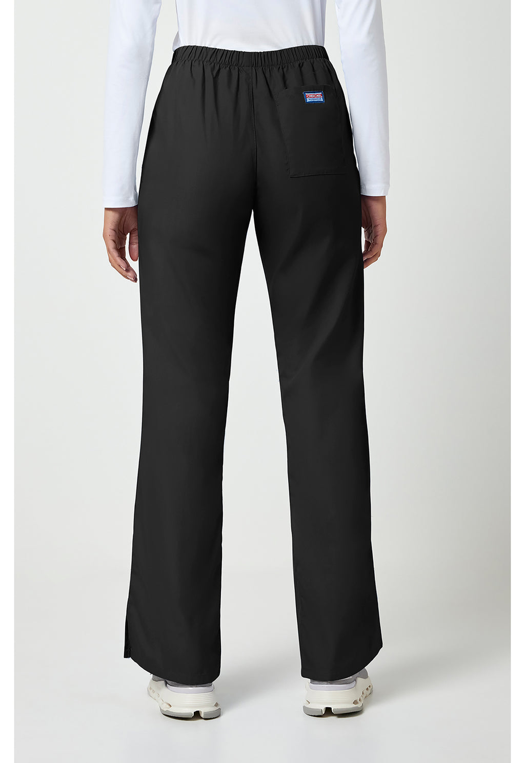 4101 Cherokee Natural Rise Flare Leg Drawstring Pant Womens