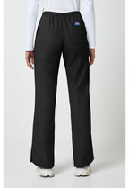 4101 Cherokee Natural Rise Flare Leg Drawstring Pant Womens