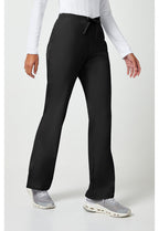 4101 Cherokee Natural Rise Flare Leg Drawstring Pant Womens