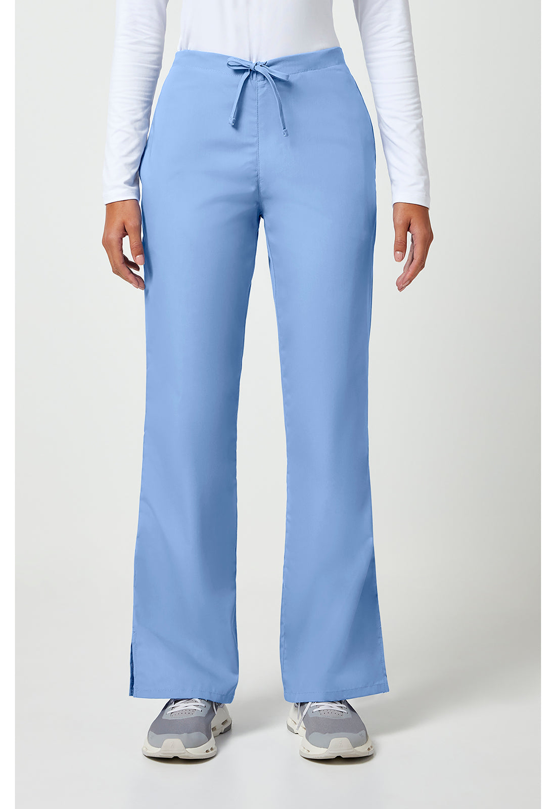 4101 Cherokee Natural Rise Flare Leg Drawstring Pant Womens