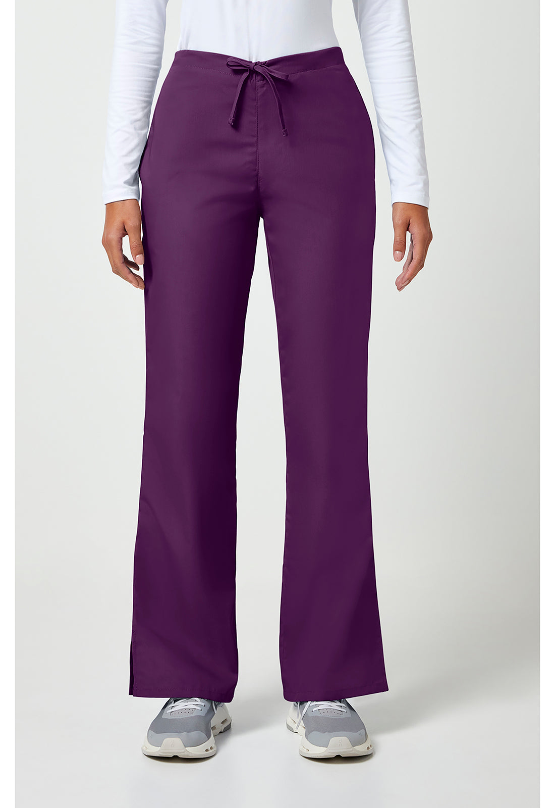 4101 Cherokee Natural Rise Flare Leg Drawstring Pant Womens