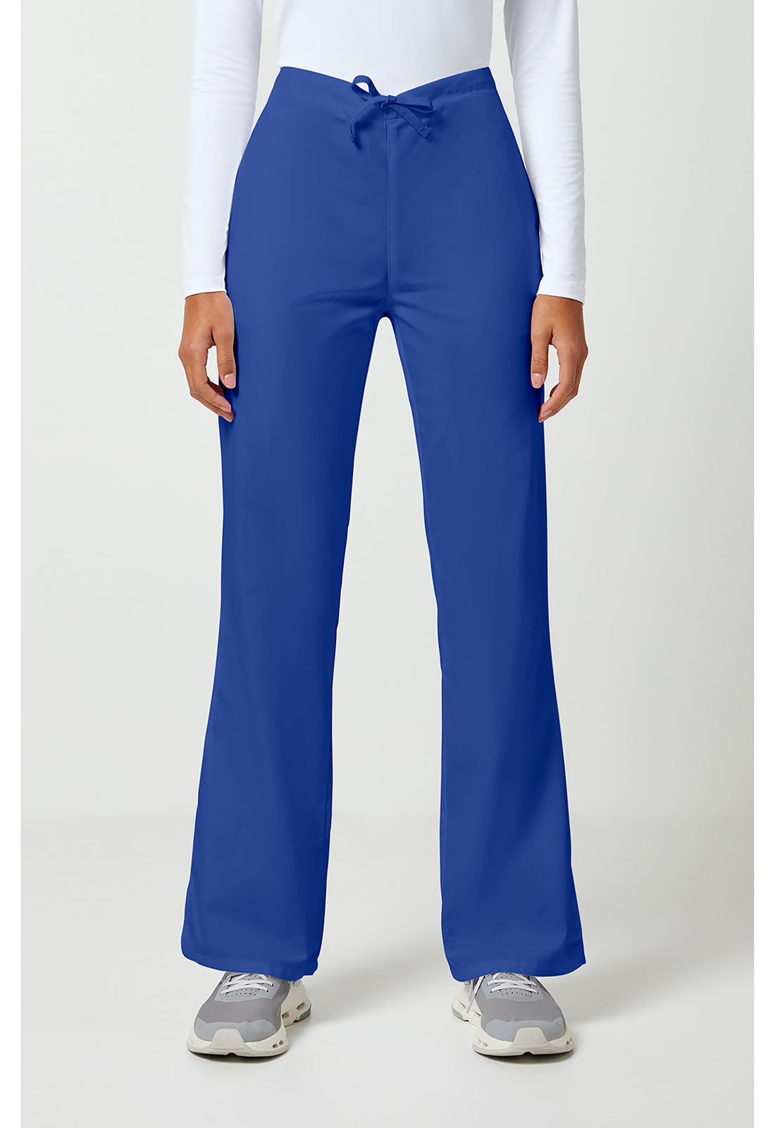 4101 Cherokee Natural Rise Flare Leg Drawstring Pant Womens