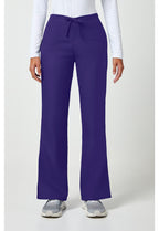 4101 Cherokee Natural Rise Flare Leg Drawstring Pant Womens