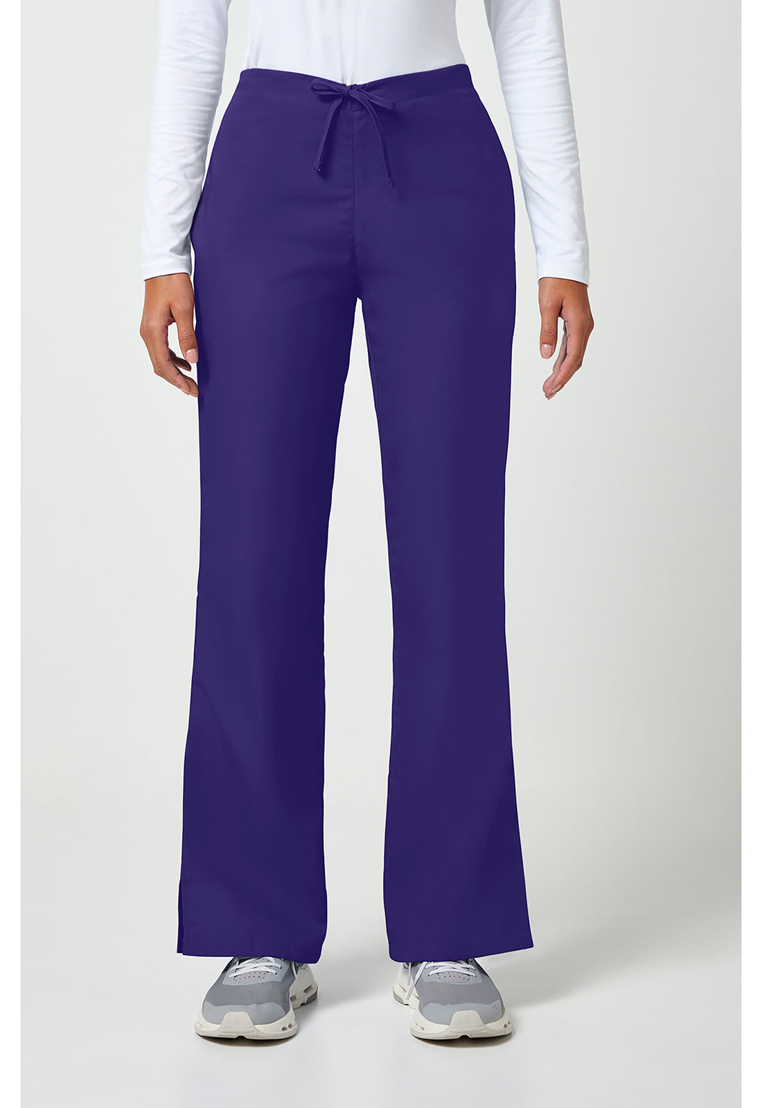 4101 Cherokee Natural Rise Flare Leg Drawstring Pant Womens