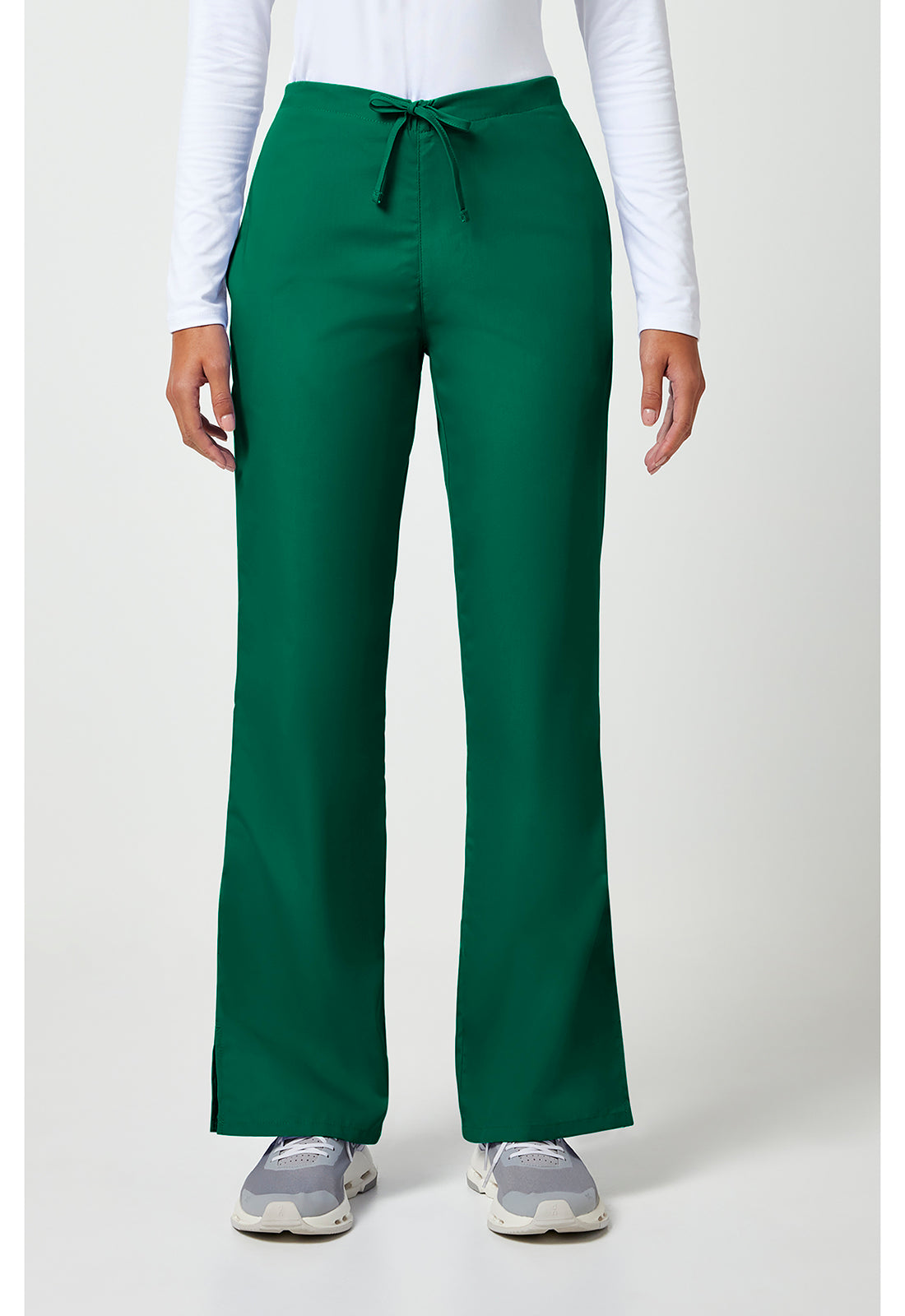 4101 Cherokee Natural Rise Flare Leg Drawstring Pant Womens