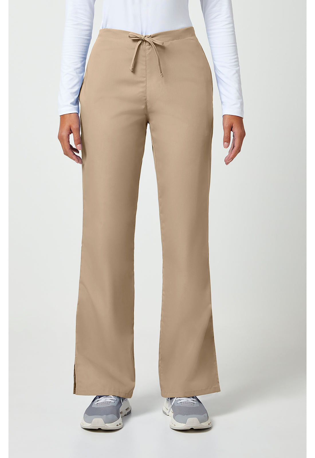 4101 Cherokee Natural Rise Flare Leg Drawstring Pant Womens