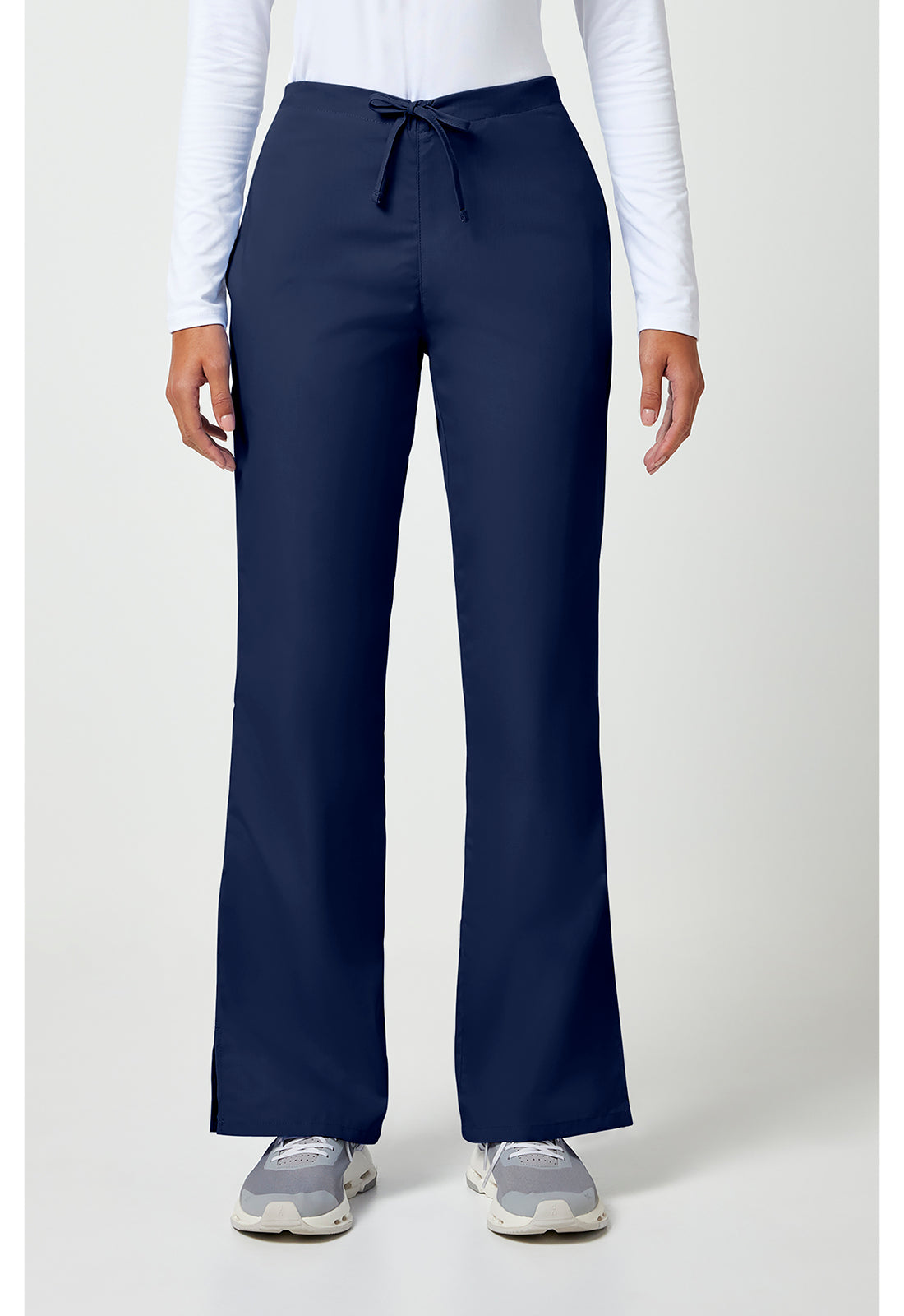 4101 Cherokee Natural Rise Flare Leg Drawstring Pant Womens