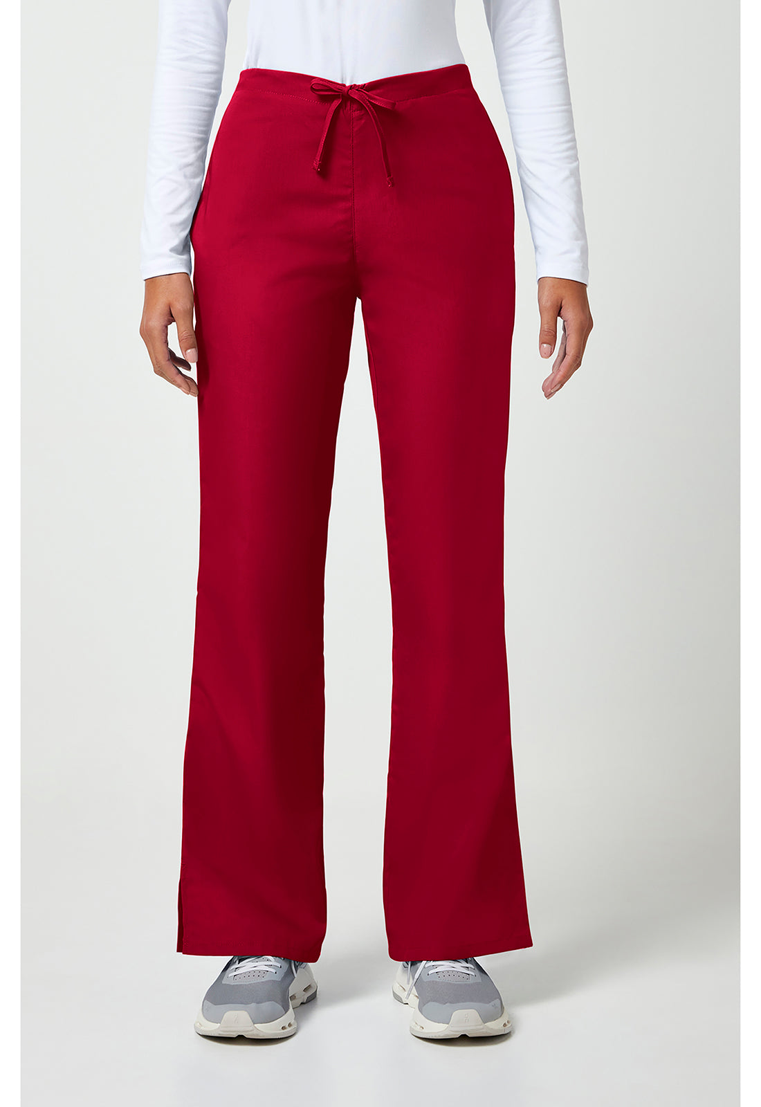4101 Cherokee Natural Rise Flare Leg Drawstring Pant Womens