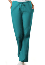 4101 Cherokee Natural Rise Flare Leg Drawstring Pant Womens