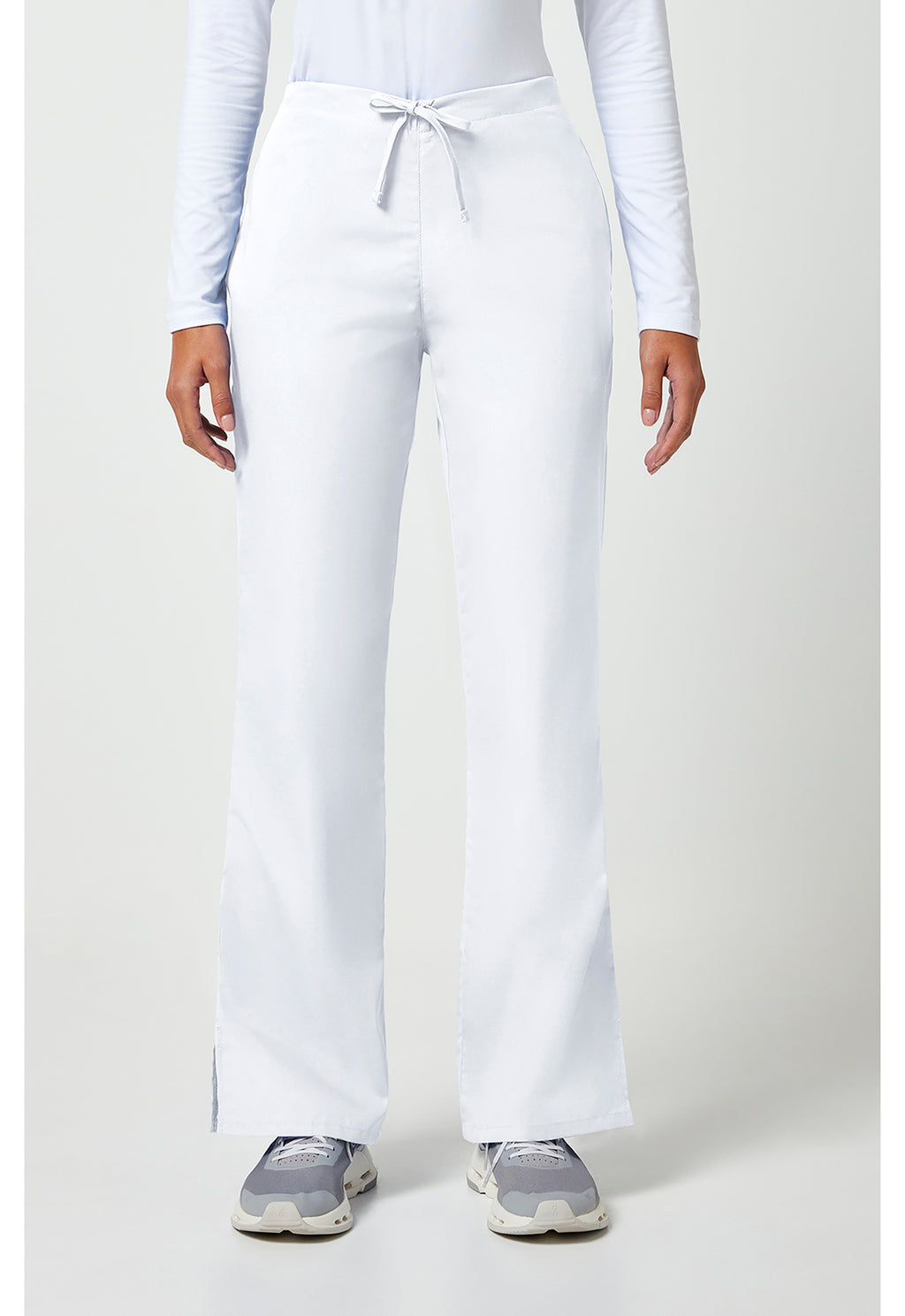 4101 Cherokee Natural Rise Flare Leg Drawstring Pant Womens