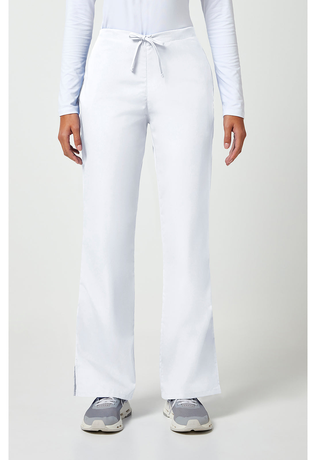 4101 Cherokee Natural Rise Flare Leg Drawstring Pant Womens
