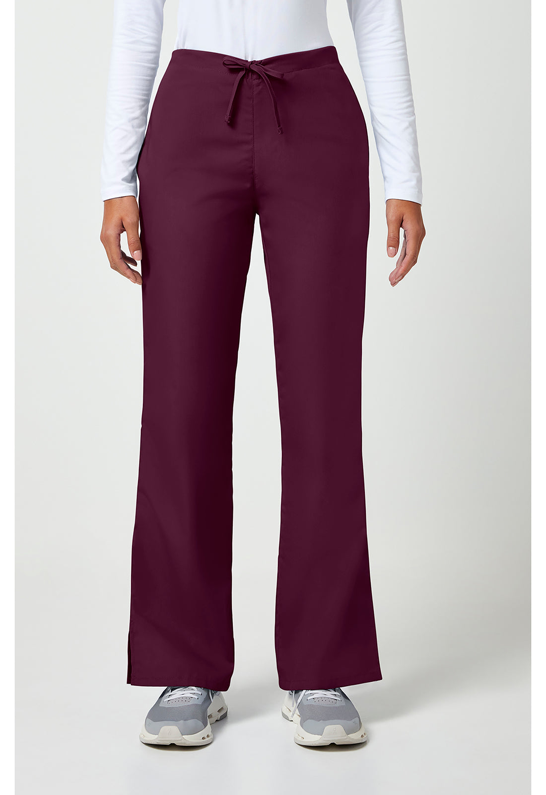 4101 Cherokee Natural Rise Flare Leg Drawstring Pant Womens