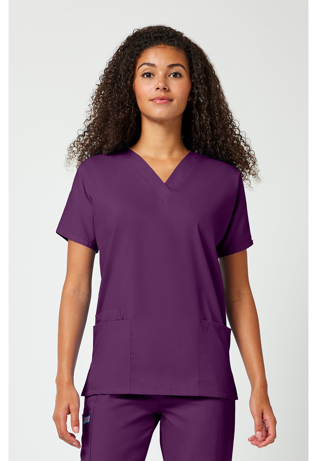 4700 Cherokee WW V-Neck Top Womens