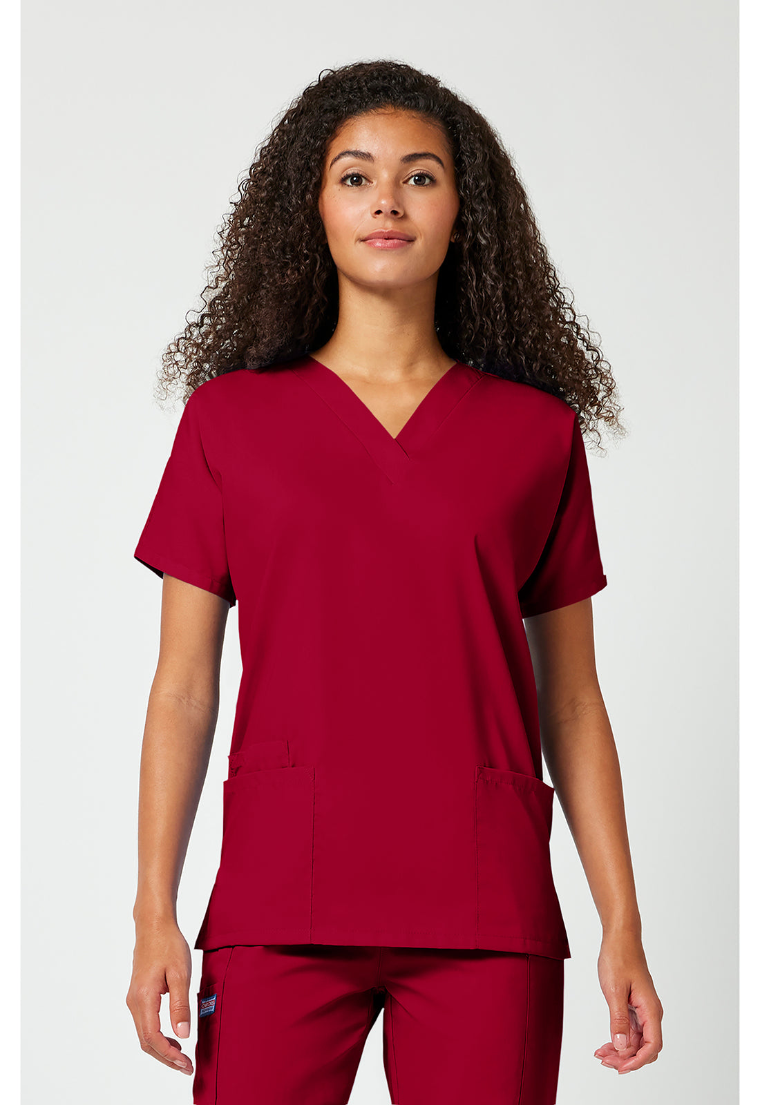 4700 Cherokee WW V-Neck Top Womens
