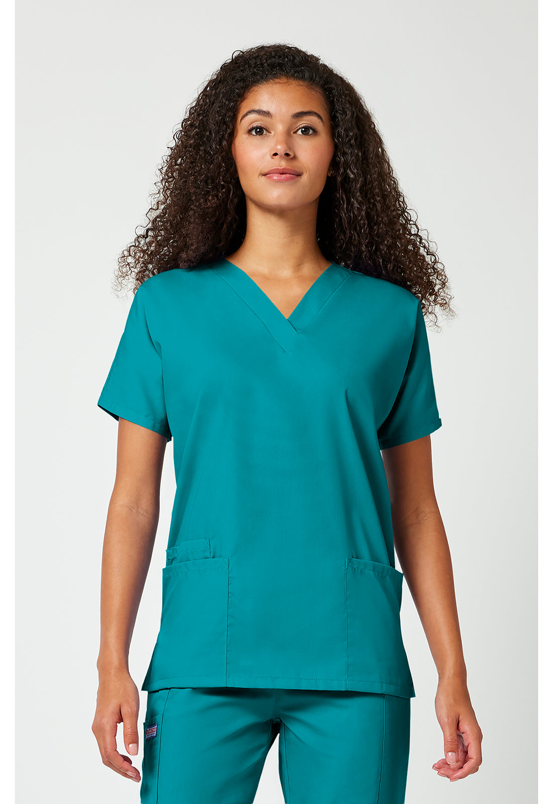 4700 Cherokee WW V-Neck Top Womens