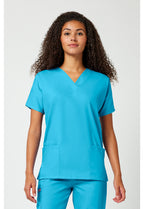 4700 Cherokee WW V-Neck Top Womens