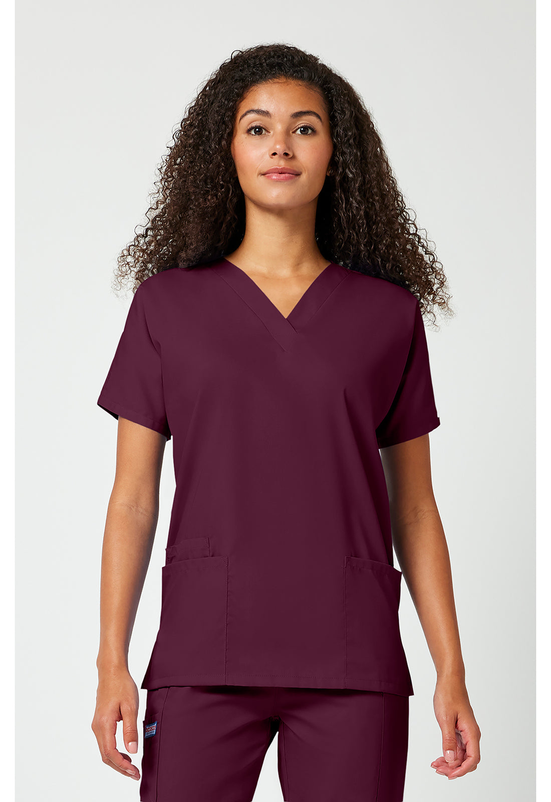4700 Cherokee WW V-Neck Top Womens
