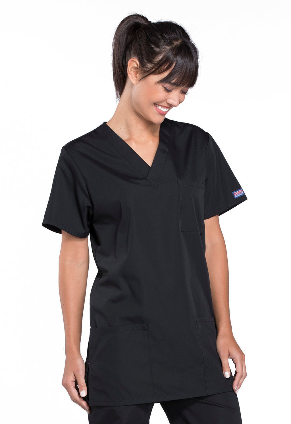 4876 Cherokee Unisex V-Neck Top