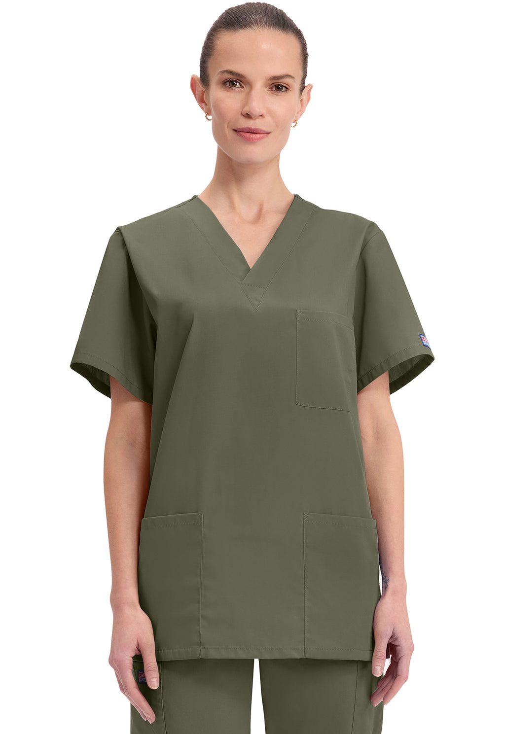 4876 Cherokee Unisex V-Neck Top