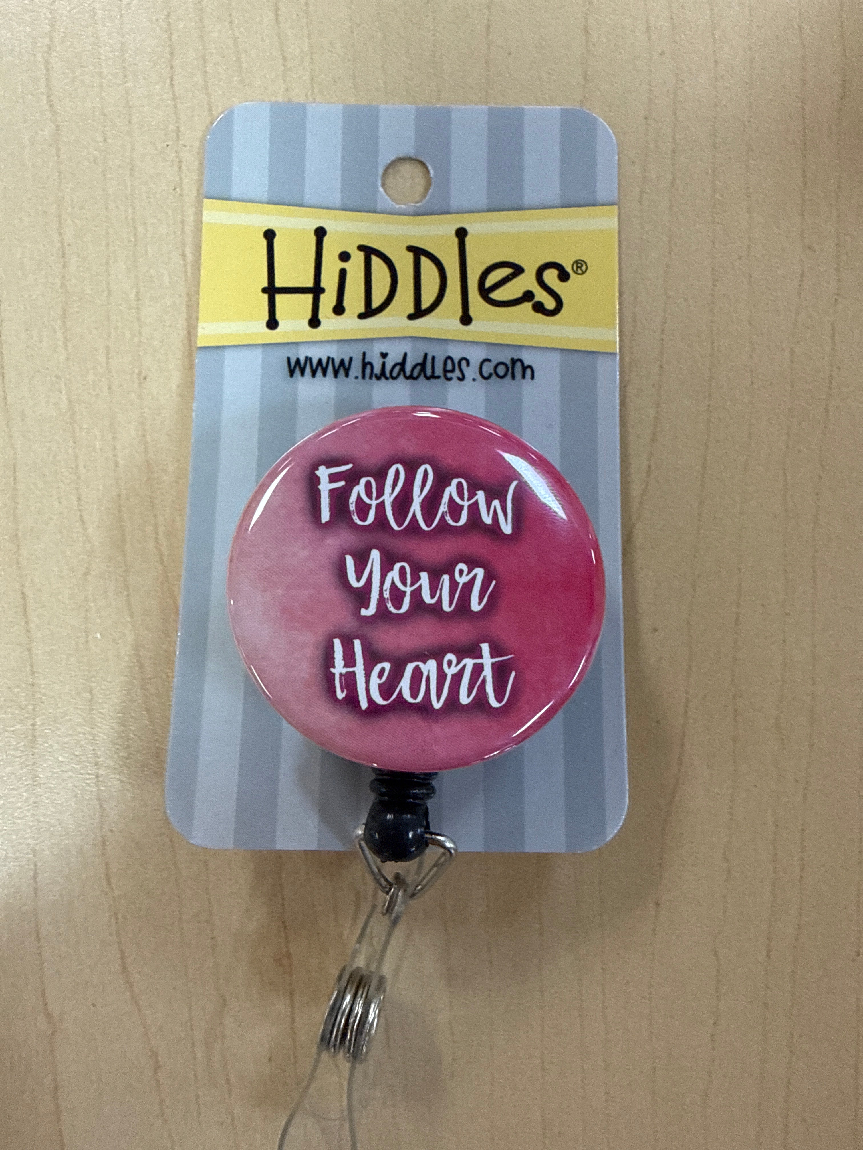 Hiddles Badge Reels - Follow Your Heart
