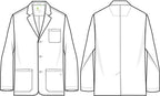 HH5150 Leo Men's Labcoat