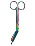 5.5" Bandage Scissor - Rainbow Finish