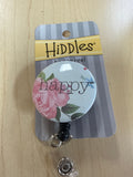 Hiddles Badge Reels -  Happy
