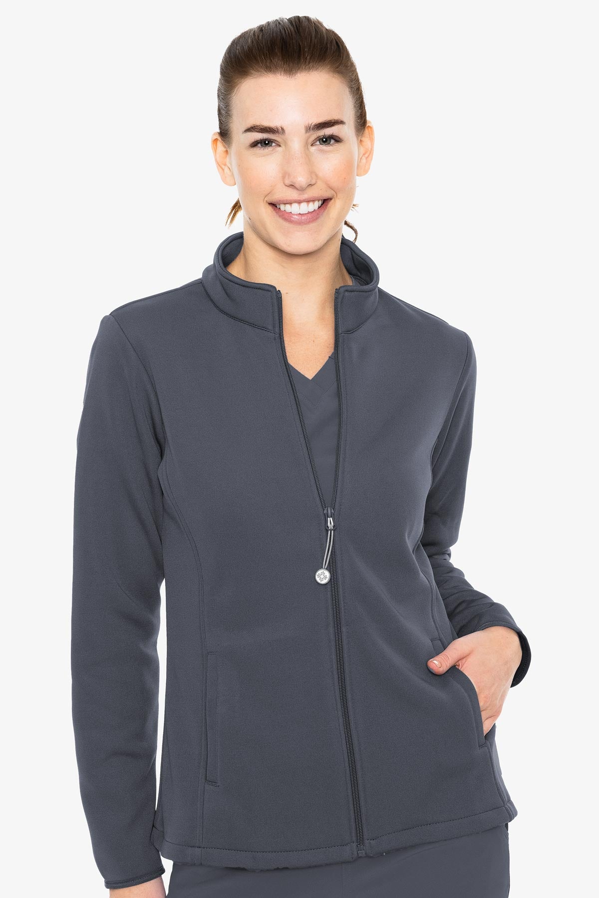 8684 Med Couture Layers Performance Fleece Jacket