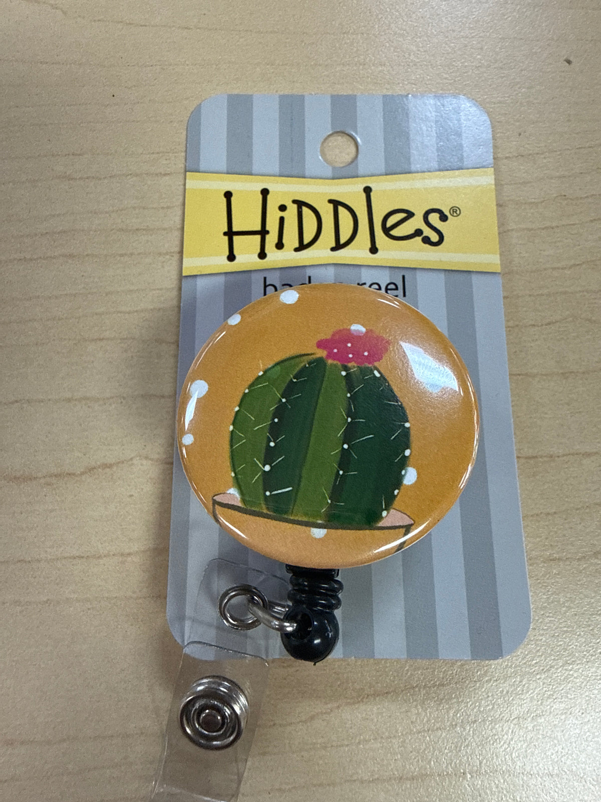 Hiddles Badge Reels - Cactus - 3 Styles
