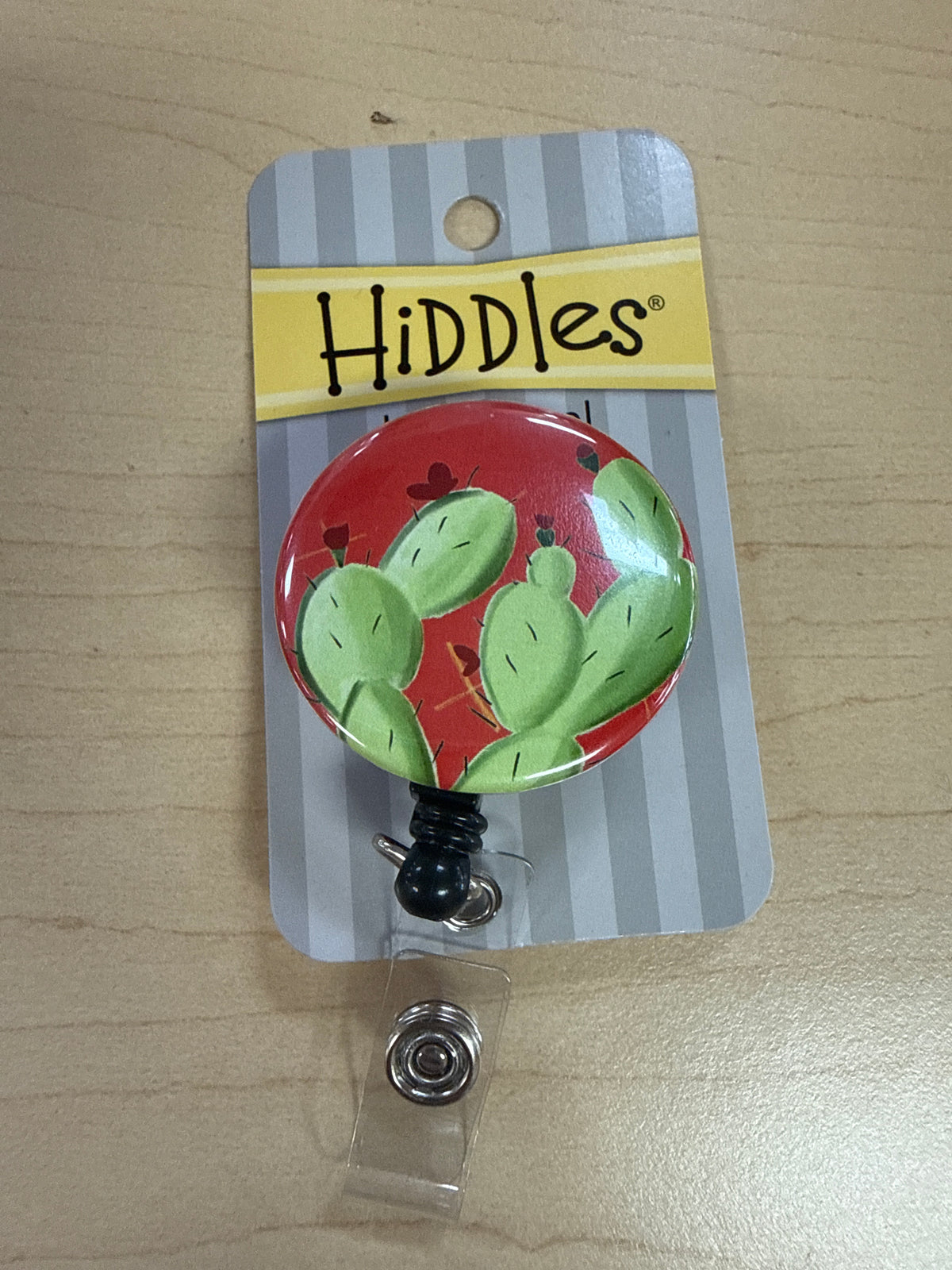 Hiddles Badge Reels - Cactus - 3 Styles