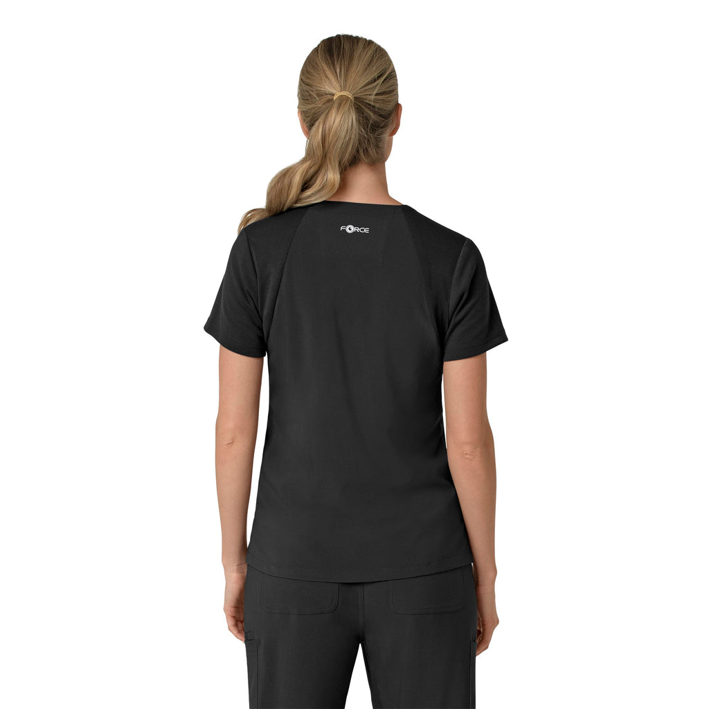 C13210 Carhartt Force Cross-Flex Women's Flex Panel V-Neck Scrub Top