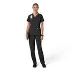 C13210 Carhartt Force Cross-Flex Women's Flex Panel V-Neck Scrub Top