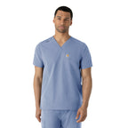 C16113 Carhartt Force Essentials Men's V-Neck Shirttail Scrub Top