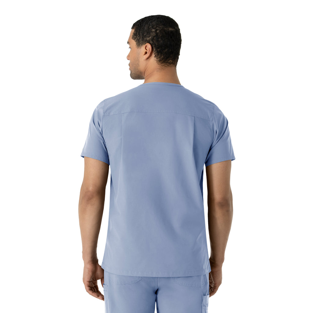 C16113 Carhartt Force Essentials Men's V-Neck Shirttail Scrub Top